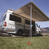 Orange Screw Large Ground Anchor 2 pk