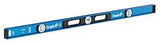 Empire 500 Series 500.48 I-Beam Level, 48 in L, 3-Vial, Nonmagnetic, Aluminum, Blue