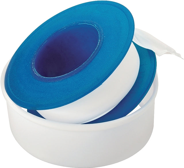 ProSource PMB-445 Plumber's Tape, 300 in L, 1/2 in W, PTFE, White