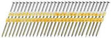 Senco KD28ASBS Collated Nail, Plastic Strip Collation, 3-1/4 in L, Steel, Galvanized, Full Round Head