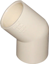 Nibco T00091C Pipe Elbow, 1 in, 45 deg Angle, CPVC, 40 Schedule