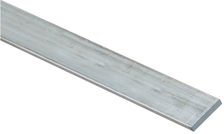 National Hardware 4200BC Series N247-031 Flat Bar, 3/4 in W, 48 in L, 1/8 in Thick, Aluminum, Mill