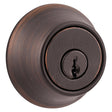 Kwikset 660 Series 660 11P 6AL STR KP K3 Deadbolt, 3 Grade, Keyed Key, Zinc, Venetian Bronze, 2-3/8, 2-3/4 in Backset, Pack of 3
