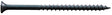 ProFIT 297078/0281078 Deck Screw, #6 Thread, 1-1/4 in L, Coarse Thread, Bugle Head, Combo Drive, Sharp Point, Gray