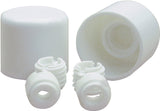 Danco 88877 Twister Bolt Cap, Universal, Plastic, White