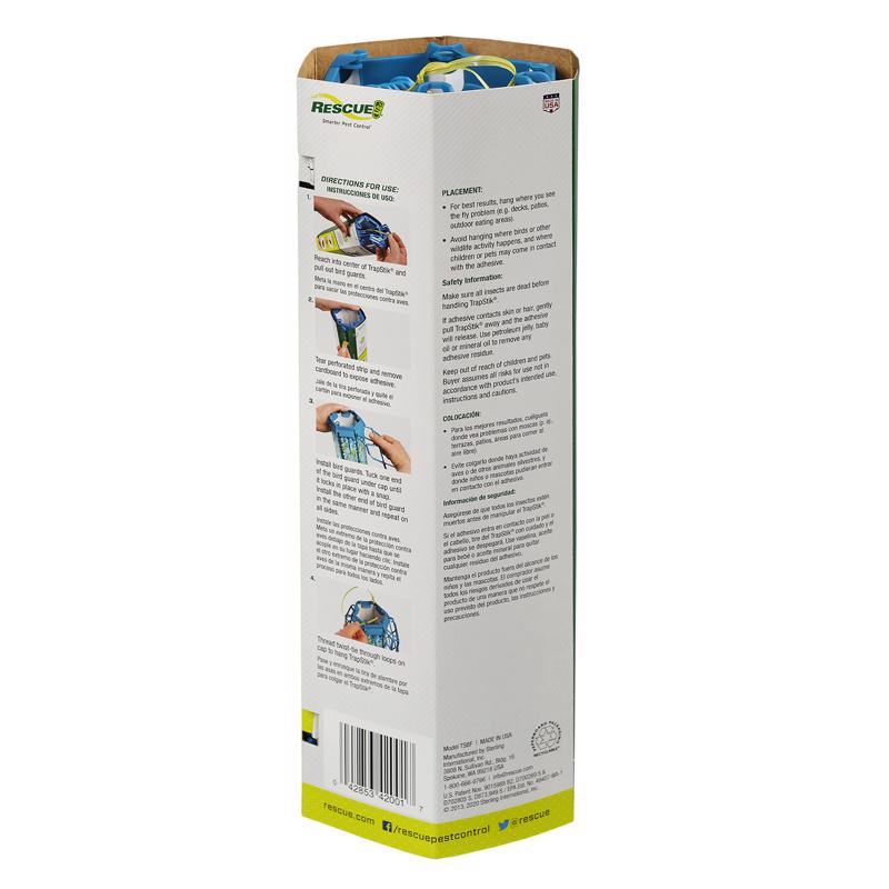 RESCUE TrapStik Fly Trap 1 pk, Pack of 6