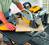 DEWALT D24000 Tile Saw, 120 V, 15 A, 10 in Dia Blade, 25 in Ripping, 18 in Cutting Capacity