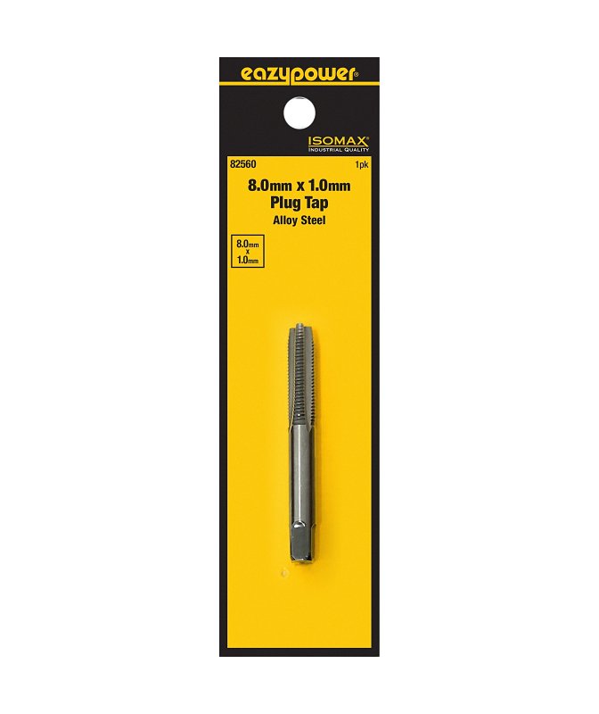Isomax 82560 Tap, M8x1 Thread, Plug Chamfer