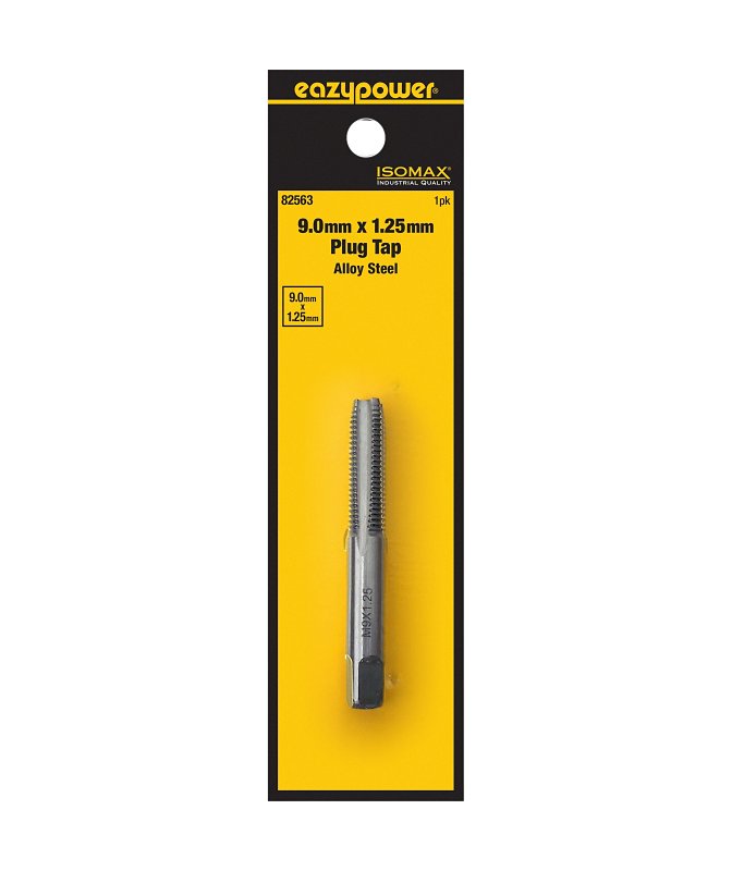 Isomax 82568 Tap, M12x1.25 Thread, Plug Chamfer, Tungsten Steel