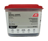 Ace No. 6 wire X 1-1/4 in. L Phillips Coarse Drywall Screws 5 lb 1417 pk