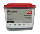 Ace No. 6 wire X 1-5/8 in. L Phillips Coarse Drywall Screws 5 lb 1134 pk