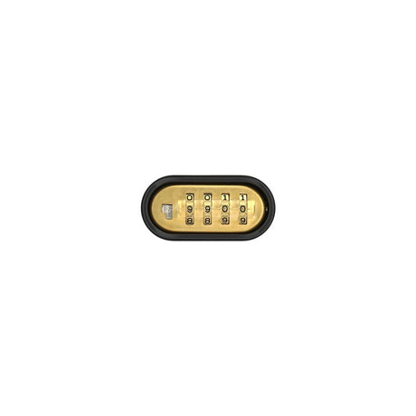 Kwikset 90260-202 Padlock, Keyless Key, 0.31 in Dia Shackle, 1 in H Shackle, Hardened Steel Shackle, Zinc Body