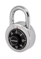 Kwikset 90260-800 Dial Padlock, No Key, 0.29 in Dia Shackle, 0.79 in H Shackle, Steel Shackle, Steel Body