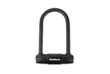 Kwikset 90260-940 Bicycle U-Lock, Keyed Different Key, 0.62 in Dia Shackle, ABS/PVS/Steel Shackle, Steel Body