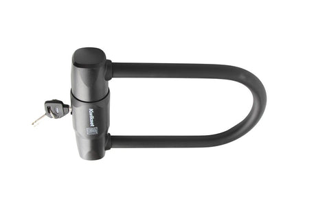 Kwikset 90260-940 Bicycle U-Lock, Keyed Different Key, 0.62 in Dia Shackle, ABS/PVS/Steel Shackle, Steel Body