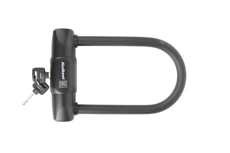 Kwikset 90260-940 Bicycle U-Lock, Keyed Different Key, 0.62 in Dia Shackle, ABS/PVS/Steel Shackle, Steel Body