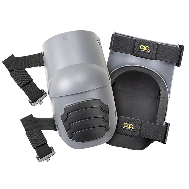 CLC Ultraflex Series 380 Articulated Knee Pad, Plastic Cap, Foam Pad, Quick-Snap