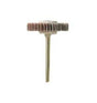 Dremel 504 Flap Wheel, 3/16 in Dia, 1/8 in Arbor, 80 Grit, Medium, Emery Abrasive