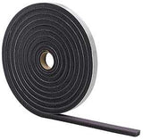 M-D 02071 Foam Tape, 1/2 in W, 17 ft L, 1/4 in Thick, Gray