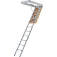 Louisville AL2541MG-R10FT Attic Ladder, 25-1/2 x 54 in Ceiling Opening, 375 lb, Aluminum