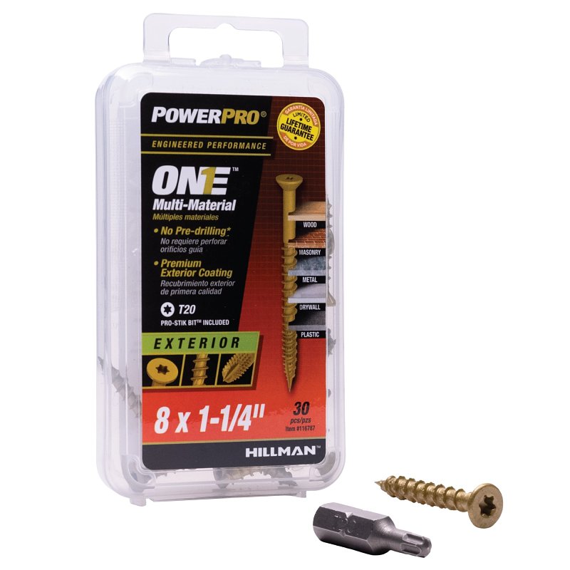 XBX-FH ONE SCR EXT 8X1-1/4