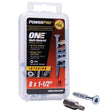 XBX-FH ONE SCR INT 8X1-1/2