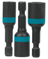 Makita ImpactX Series A-97265 Nut Driver Set, 3-Piece, Steel