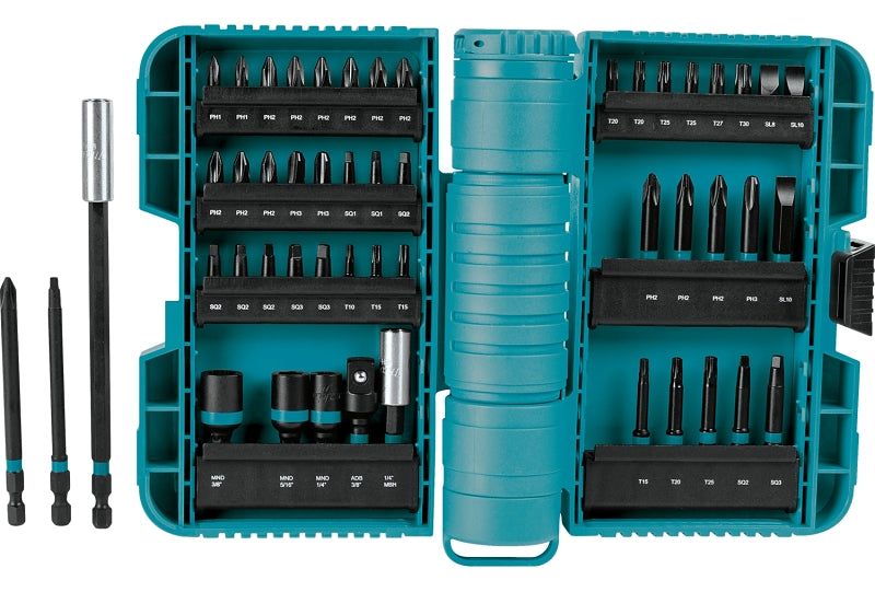 Makita ImpactX A-98348 Driver Bit Set, 50-Piece, Steel, Manganese Phosphate