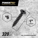 XBX-BLACK EXT ONE SCREW FLAT 6