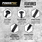 XBX-BLACK EXT ONE SCREW FLAT 1