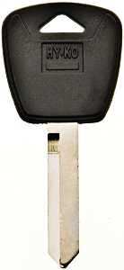 Hy-Ko 12005H56 Key Blank, Brass/Plastic, Nickel, For: Ford, Lincoln, Mercury Vehicles, H56 Key Number, Pack of 5