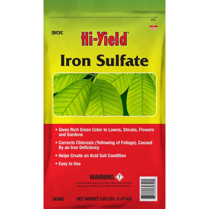 Hi-Yield Iron Sulfate 1000 sq ft 3.25 lb