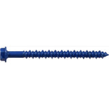 HILLMAN Tapper 3/16 in. D X 2.25 in. L Steel Hex Head Concrete Screw Anchor 100 pk