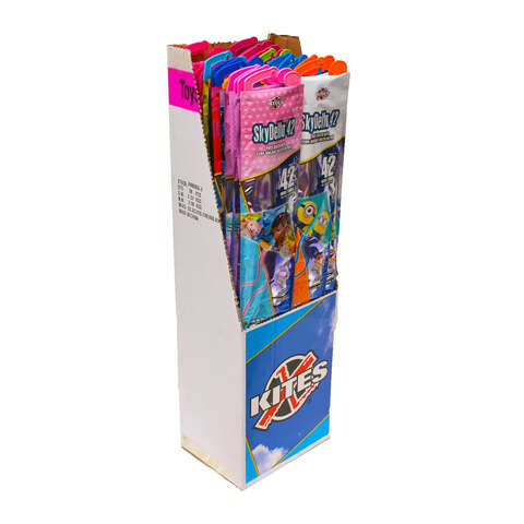 X Kites Sky Delta 42 Kites Plastic 3 pc, Pack of 30