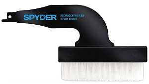 Spyder 400004 Nylon Brush, Nylon, For: Reciprocating Saw