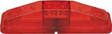 PM V169KR Marker Light Kit, 9 to 16 V, LED Lamp, Red Lens, Surface Mounting