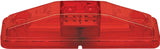 PM V169KR Marker Light Kit, 9 to 16 V, LED Lamp, Red Lens, Surface Mounting