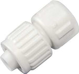 Flair-It 16841 Tube to Pipe Adapter, 1/2 in, PEX x FPT, Polyoxymethylene, White