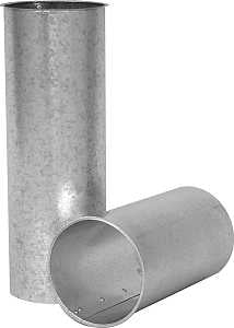 Imperial GV0939 Chimney Thimble, 28 Gauge, Galvanized Steel, Galvanized