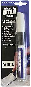 Miracle Sealants GRTPENWHT6 Grout Pen, Specifications: 175 linear ft Coverage, Non-Toxic, White