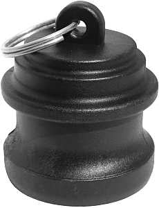 Green Leaf 200PL/GLP200PL Cam Lock Plug, 2 in, Polypropylene