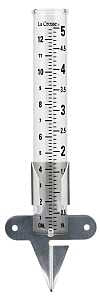 La Crosse 704-1514 Rain ga, 5 in, 2-1/4 in L x 1 in W x 6-3/4 in H Dimensions, Pack of 6