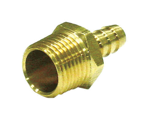 JMF Company Brass 1/8 in. D X 1/4 in. D Adapter 1 pk, Pack of 5
