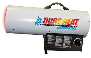 Dura Heat GFA125A Forced Air Heater, 100 lb Fuel Tank, Liquid Propane, 70000/85000/125000 Btu, 99 % Efficiency