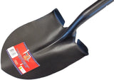 BULLY Tools 52510 Shovel, 14 ga Gauge, Steel Blade, Hardwood Handle, D-Grip Handle