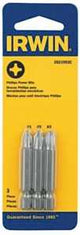 Irwin 3521993C Power Bit Set, 3-Piece, Steel