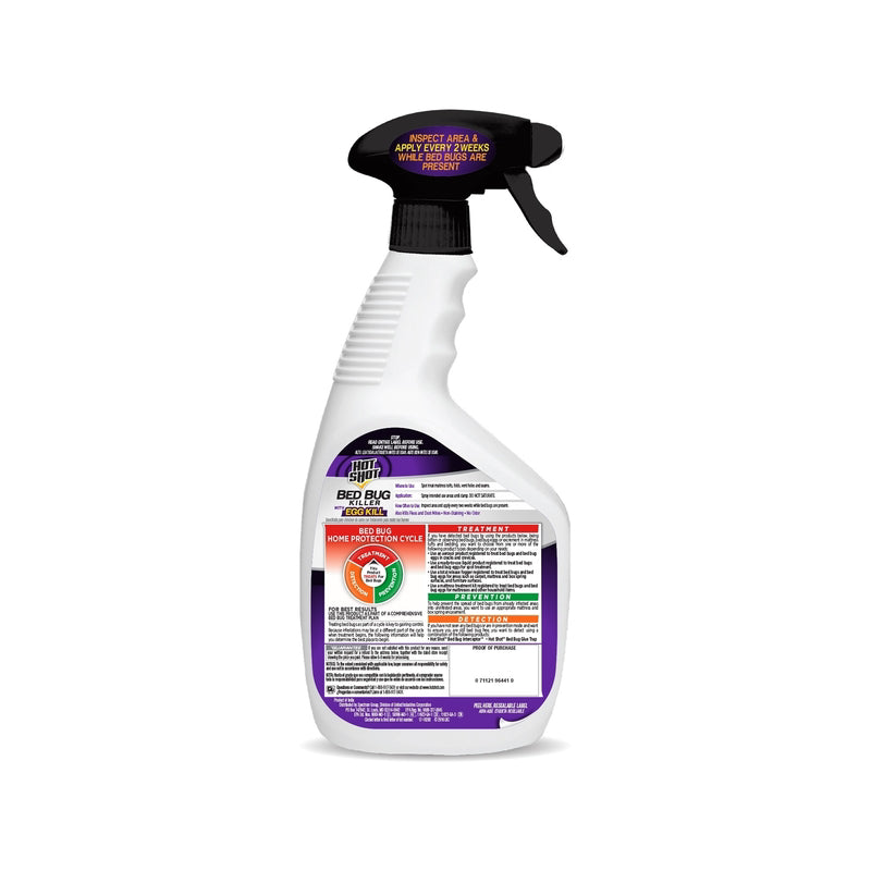 Hot Shot Bed Bug Killer Liquid 32 oz, Pack of 12