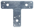 Simpson Strong-Tie T Series 66T T-Strap Tie, 14 ga, Steel, Galvanized/Zinc, Pack of 10