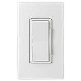 Leviton Decora White Toggle Smart-Enabled Dimmer Switch 1 pk