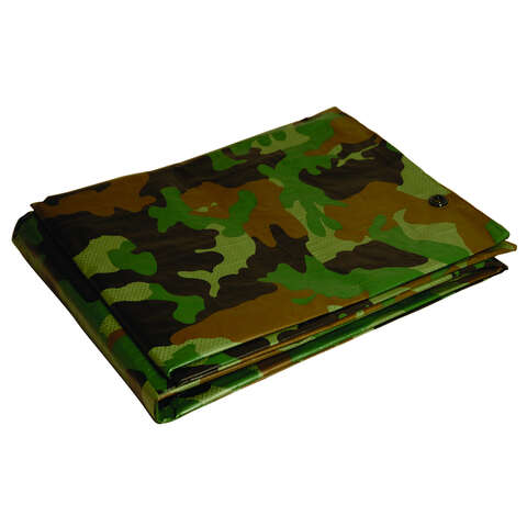 Foremost Dry Top 12 ft. W X 16 ft. L Medium Duty Polyethylene Tarp Camouflage